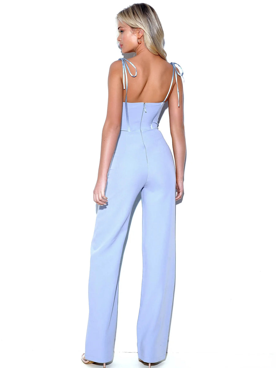 Blue baby jumpsuit discount
