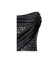Addison Black Crystal High Slit Maxi Gown