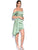 Basil Satin Draping Off Shoulder Corset Dress
